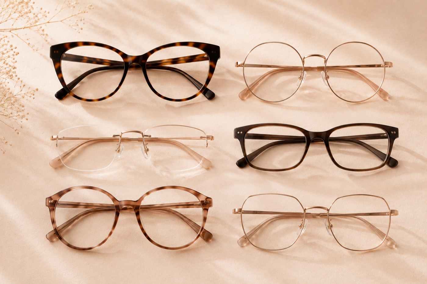 Women's eyeglass frames at Optiview Nashik